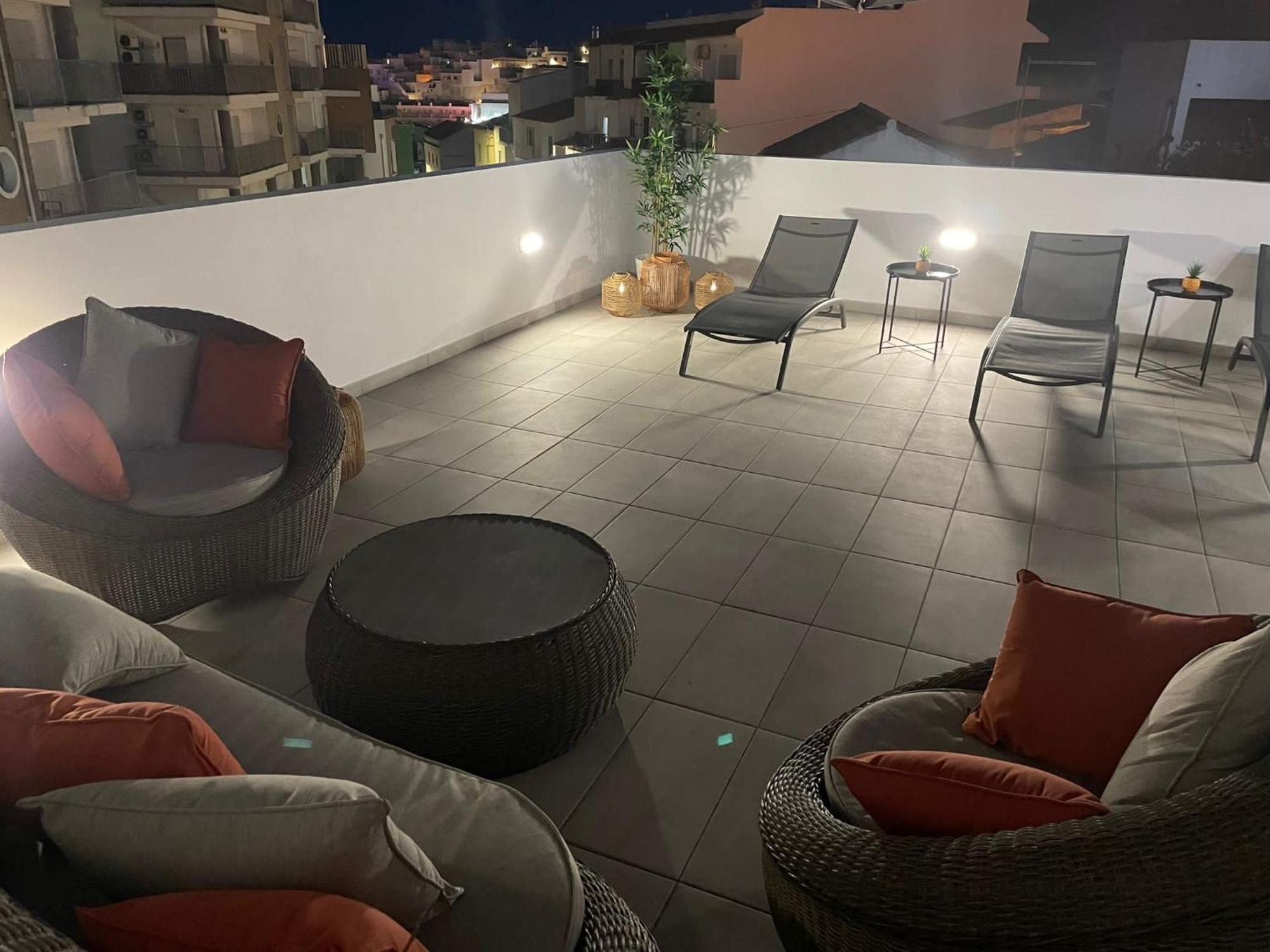 Boutique Style Town House Villa Albufeira Bagian luar foto
