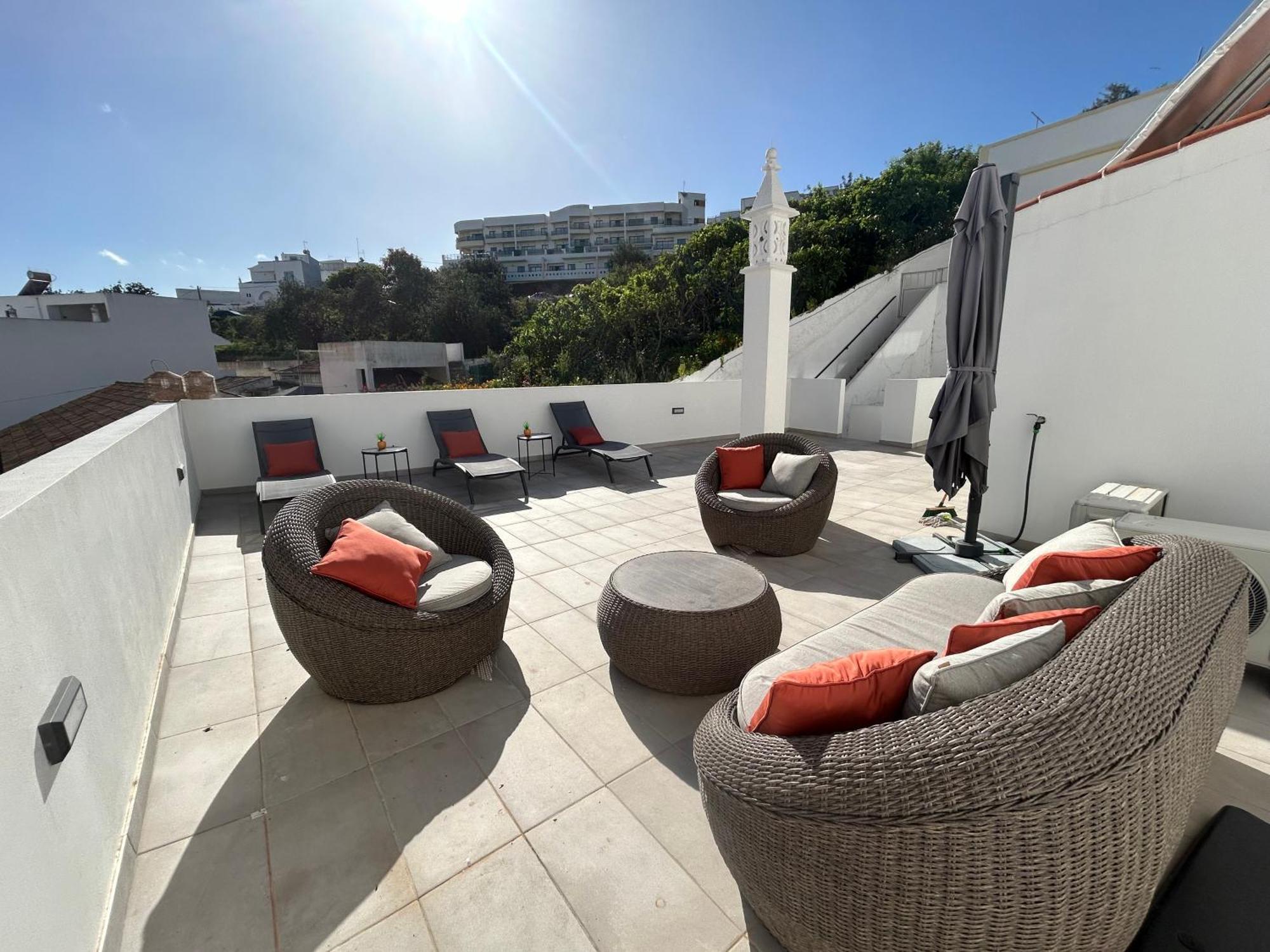 Boutique Style Town House Villa Albufeira Bagian luar foto